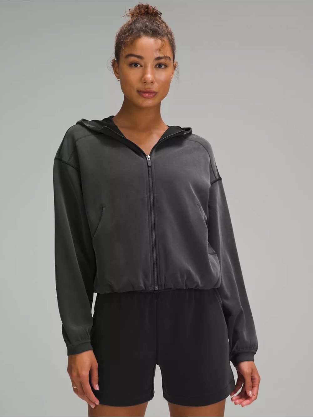 Lululemon Softstreme full-zip hoodie